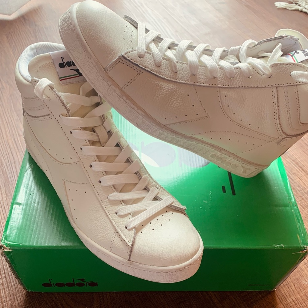 Diadora Game L High Waxed Sneaker- Sz 9.5 M